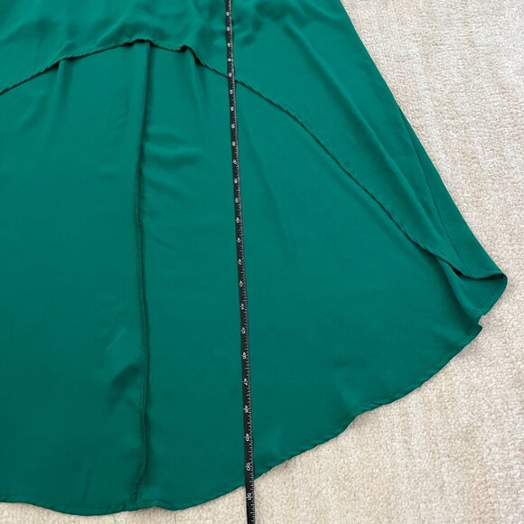 Jella Couture Green Boho Summer Hilo Sleeveless Maxi Dress S - Picture 5 of 11